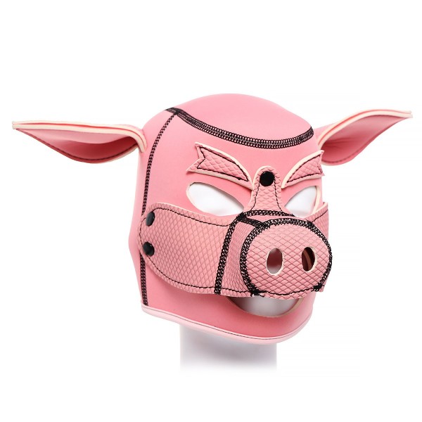 Neoprene BDSM Mask 'Pig'