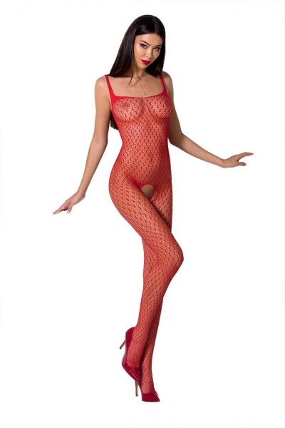 roter ouvert Bodystocking