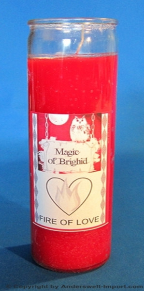 Magic of Brighid Glaskerze Fire of Love