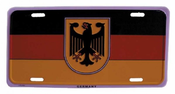 Blechschild Deutschland