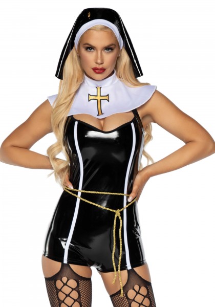 Sündige Nonne Kostüm