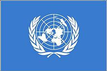Flagge 'United Nations'