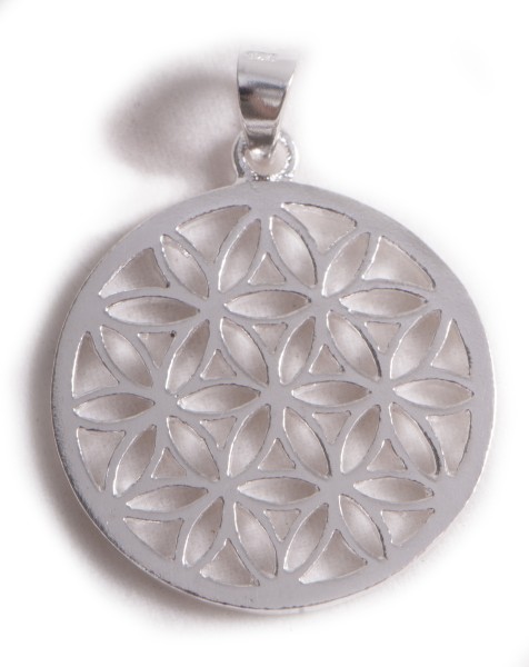 Flower of Life Pendant Silver