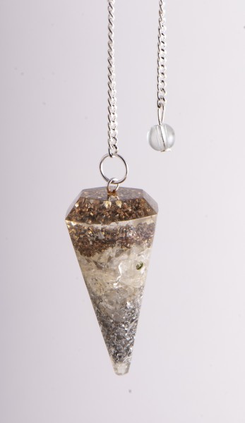 Orgone pendulum Bergkristall