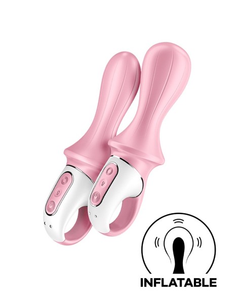 Inflatable Anal Vibrator with App Control