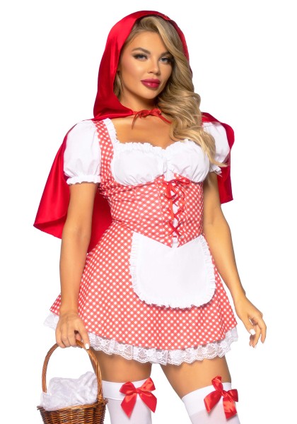 Märchenfigur 'Miss Red' Kostüm