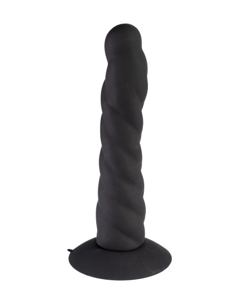 Interchangeable dildo for strap-on with suction cup