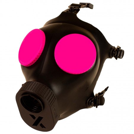 Schwere Pinke Gummi-Maske