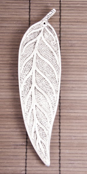 Beech leaf, incense stick holder