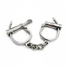 Stainless Steel Handcuffs 'Horseshoe'
