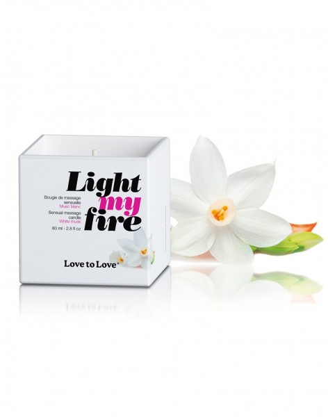 Light My Fire - Luscious Massage Candle Verpackung