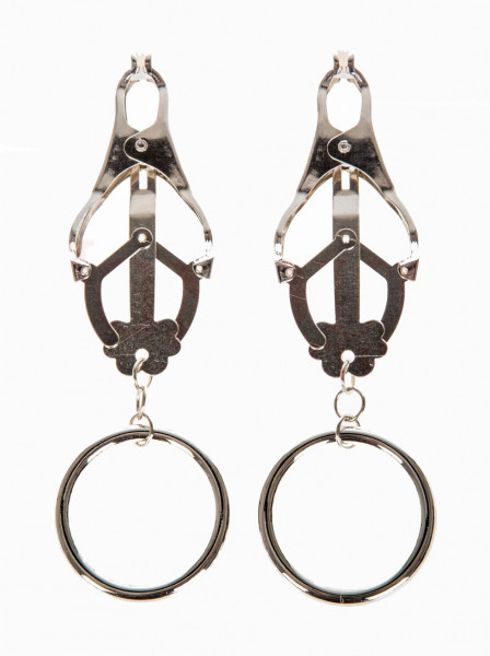Nipple clamps with O-ring