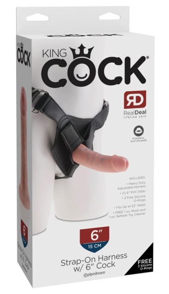 King Cock Strap-On 6Zoll