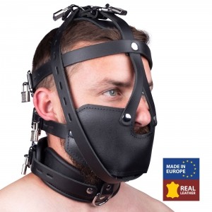 Leather mask for slaves