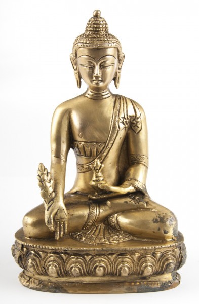 Medicine Buddha made of brass