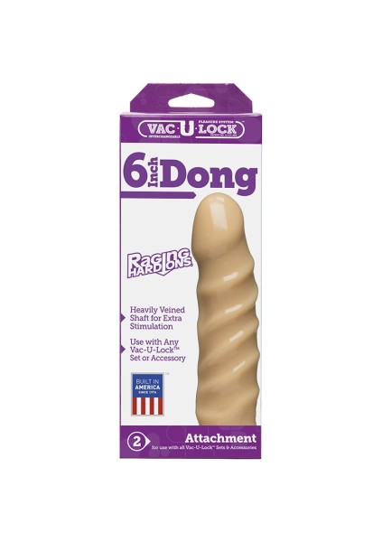 Dong Raging Hard-Ons - 6" / 15 cm - Vanilla
