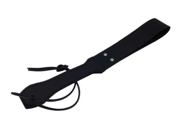 Black Leather Paddle Whip