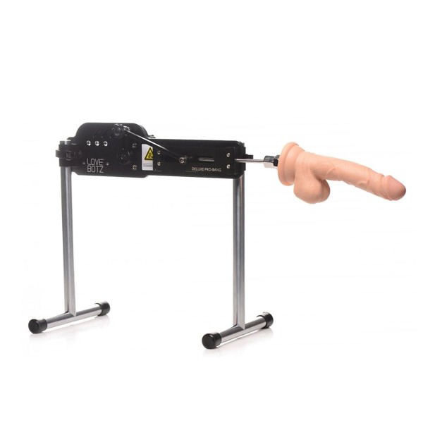 Sex machine with remote control