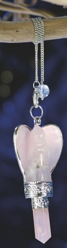 Angel pendulum Rose quartz