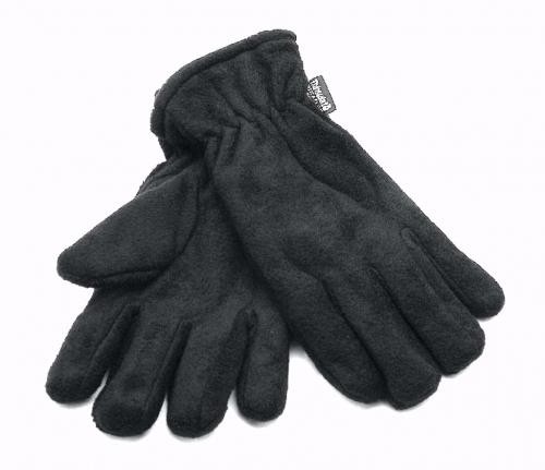 Fleece Handschuhe schwarz