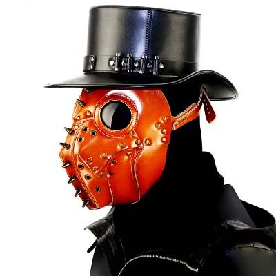 Steampunk Rivet Mask