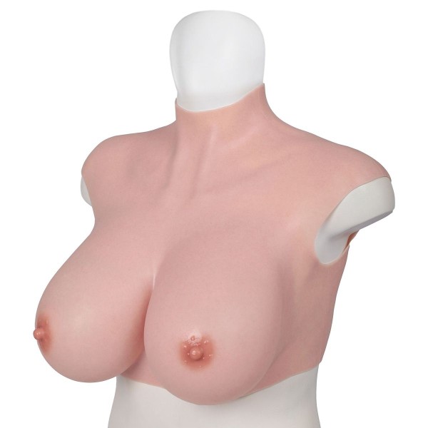 Ultrarealistische Brustform