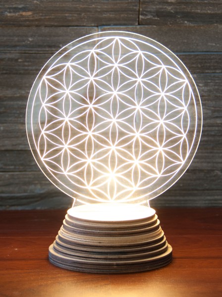 Flower of Life Ambient Light