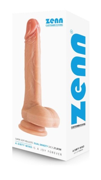 Super Soft Realistic Dual Density Dick approximately 21.0 cm