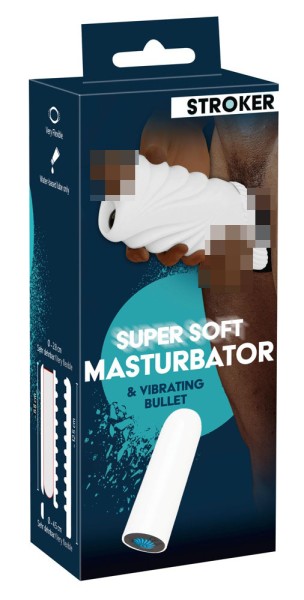 Super Soft Masturbator vibra