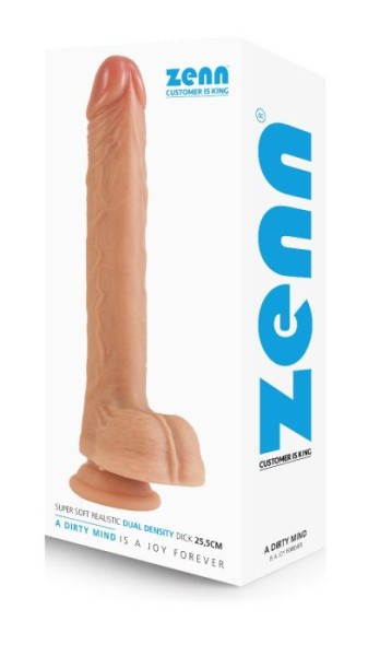 Super Soft Realistic Dual Density Dick approximately 25.5 cm