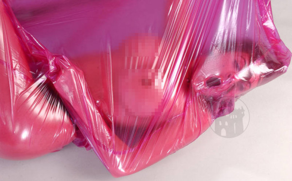 PVC Schlafsack pink