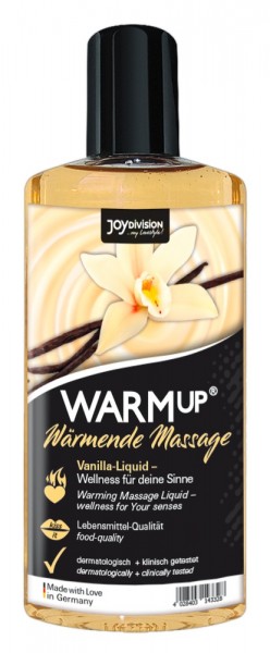 WARMup Massage Oil - Vanilla