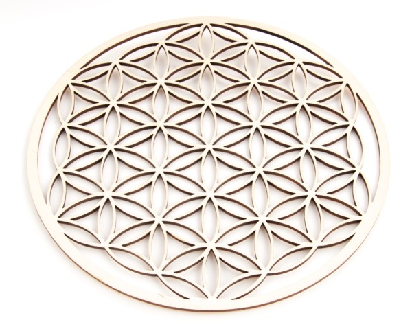 Flower of Life made of wood 28 cm