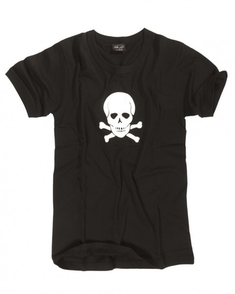 T-Shirt mit 'Totenkopf' Aufdruck 3er-Pack