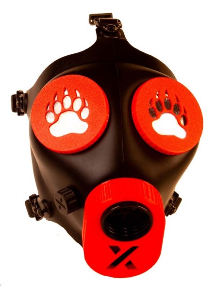 Alpha Bären Gummi-Maske