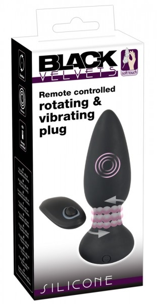 Remote Control Rotating & Vibrating Plug