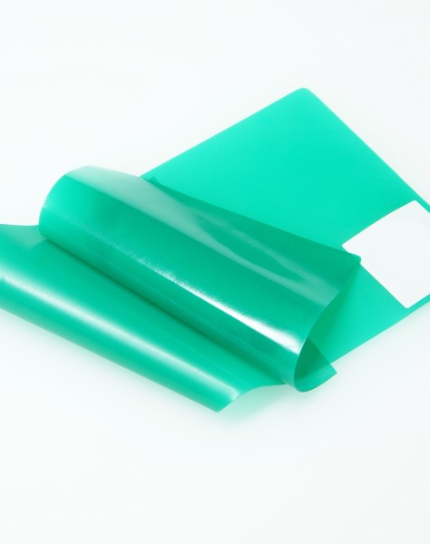 Latex Meterware - grün transparent