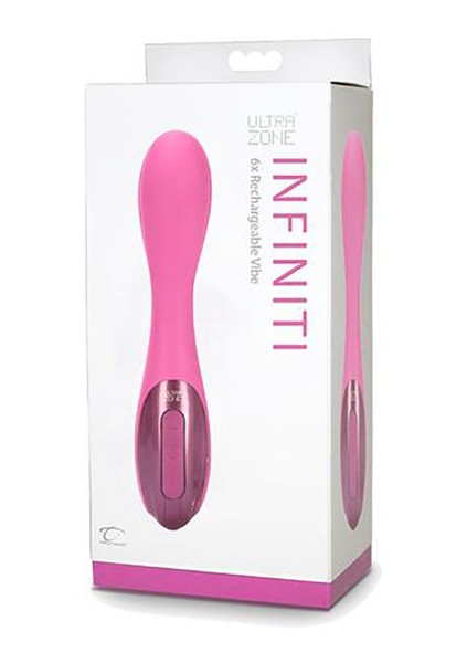 UltraZone Infinity 6x Rechargeable Vibe - Pink