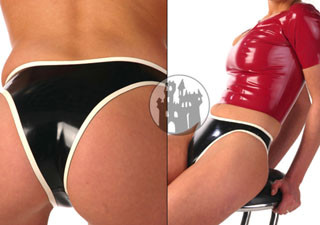 Latex Thong - Color - color contrasted