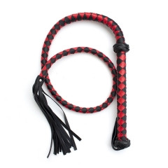 Whip in black or red