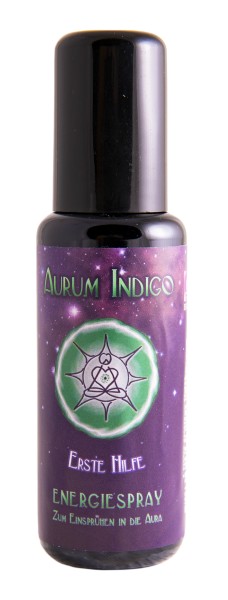 Erste Hilfe - Aurum Indigo Energiespray