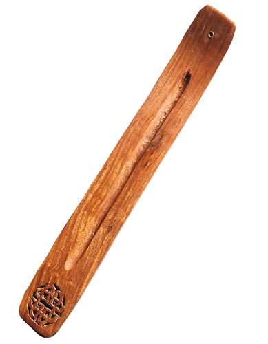 Wood holder Celtic design