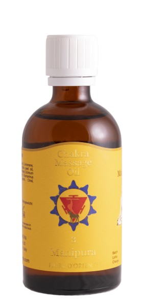 Solar Plexus Chakra Massage Oil
