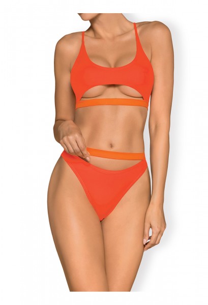 Orangener Bikini