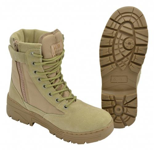 Outdoor-/Tactical-Boots m. RV khaki
