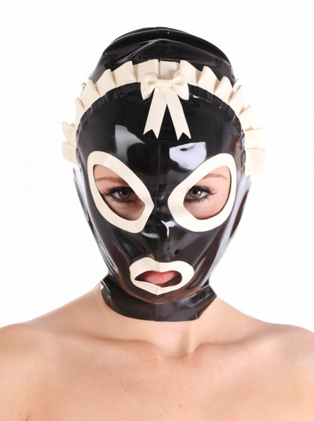 Latex Maske mit Scheife 3