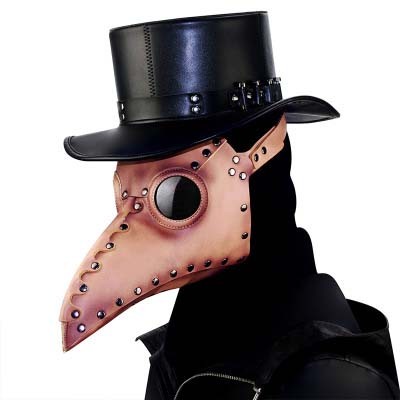 Steampunk Maske 'Pestarzt'