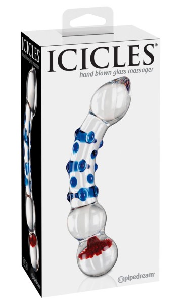 Icicles No 18 Clear/Blue