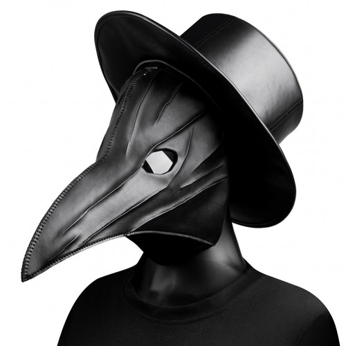 Plague mask with beak