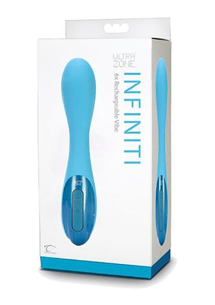 UltraZone Infinity 6x Rechargeable Vibe - Blue